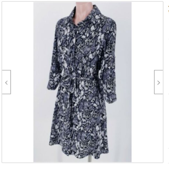 AGB Dresses & Skirts - AGB Snakeprint B&W Shirt dress Sz 4 - EUC